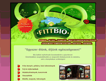 Tablet Screenshot of fittbio.hu